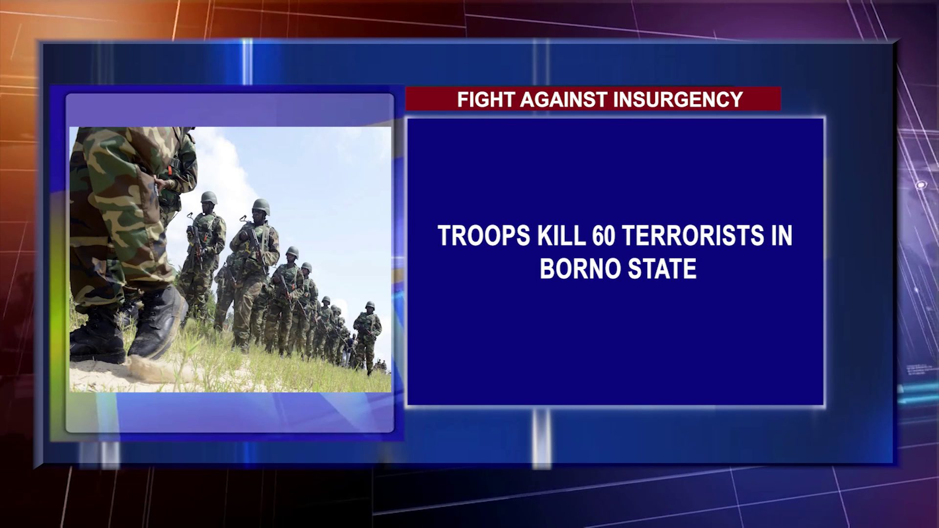 Troops Kill 60 Terrorists In Borno State