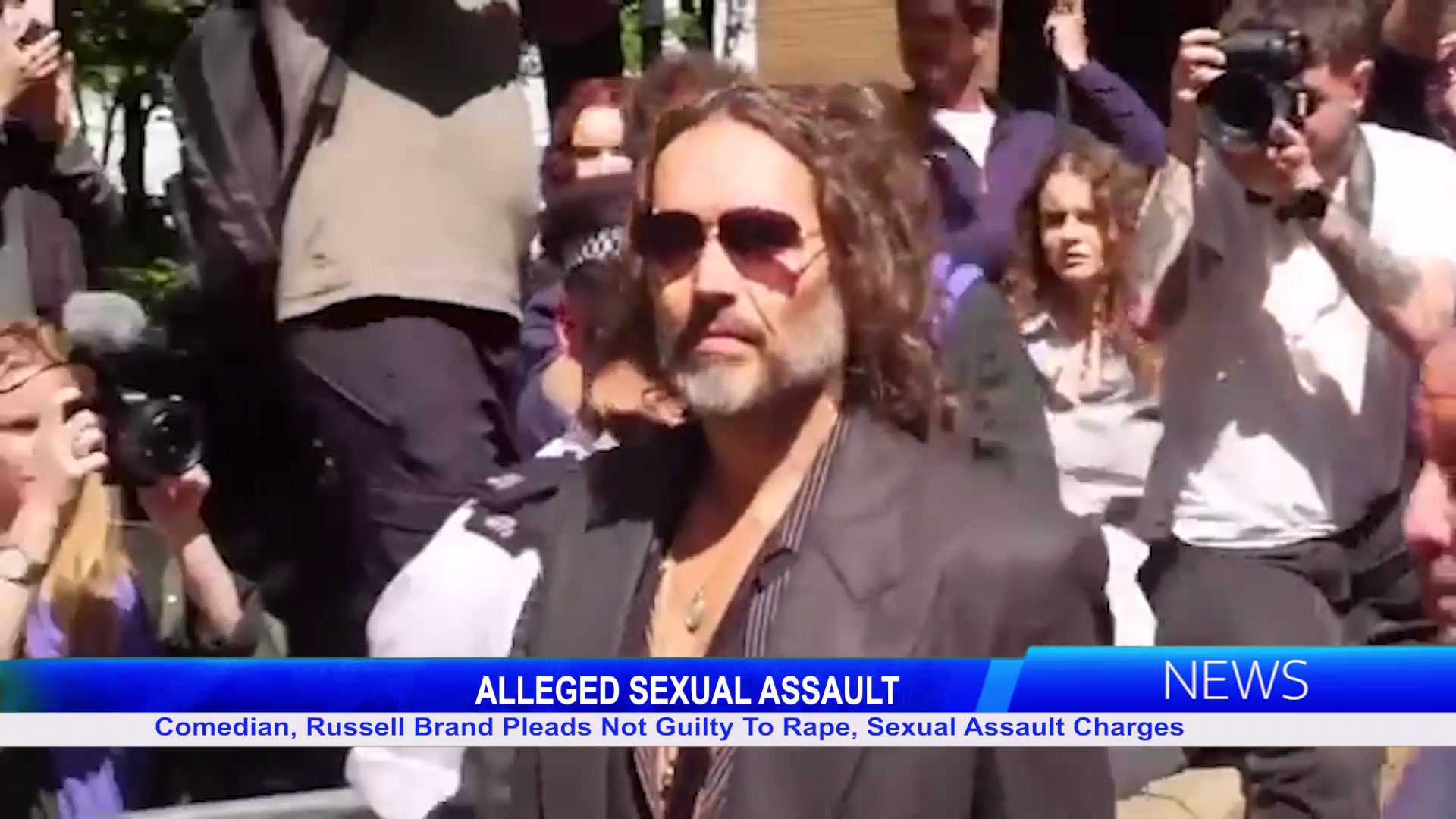 Comedian, Russell Brand Pleads Not Guilty To Rape, Sexual Assault Charges