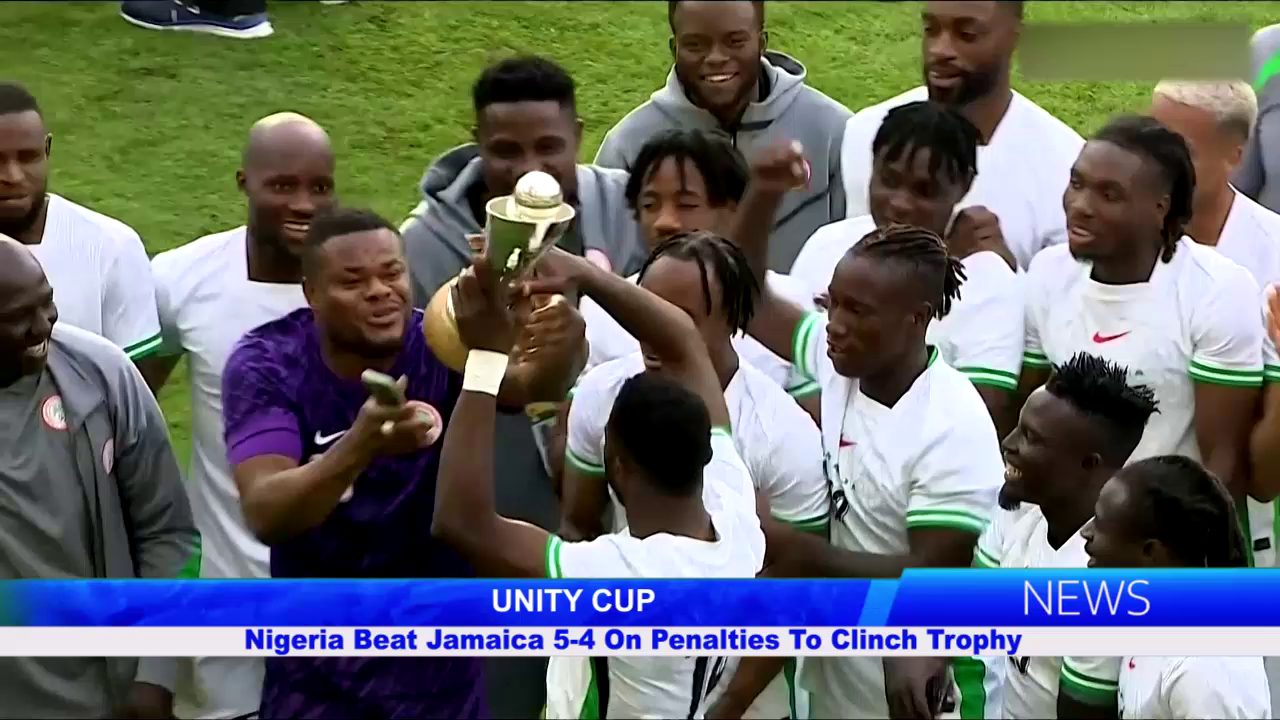 UNITY CUP: Nigeria Beat Jamaica 5-4 On Penalties To Clinch Trophy