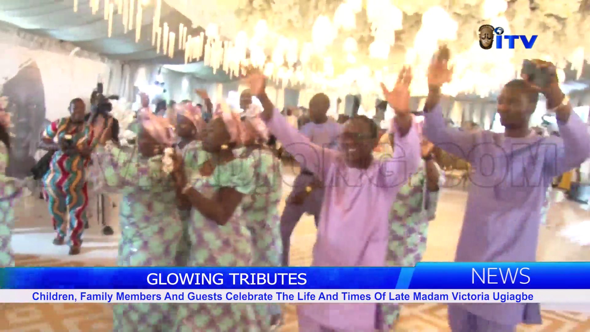 Children, Family Members And Guests Celebrate The Life And Times Of Late Madam Victoria Ugiagbe