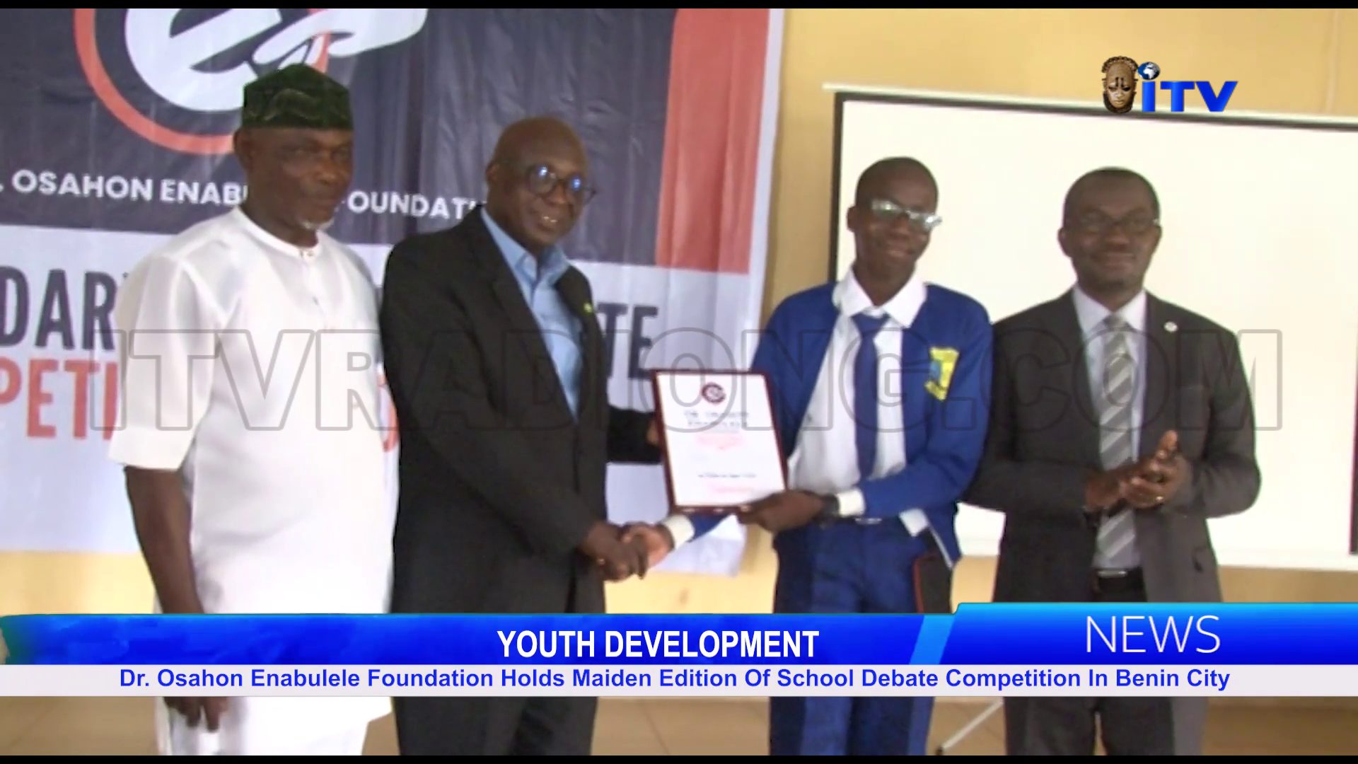 Dr. Osahon Enabulele Foundation Holds Maiden Edition Of School Debate Competition In Benin City