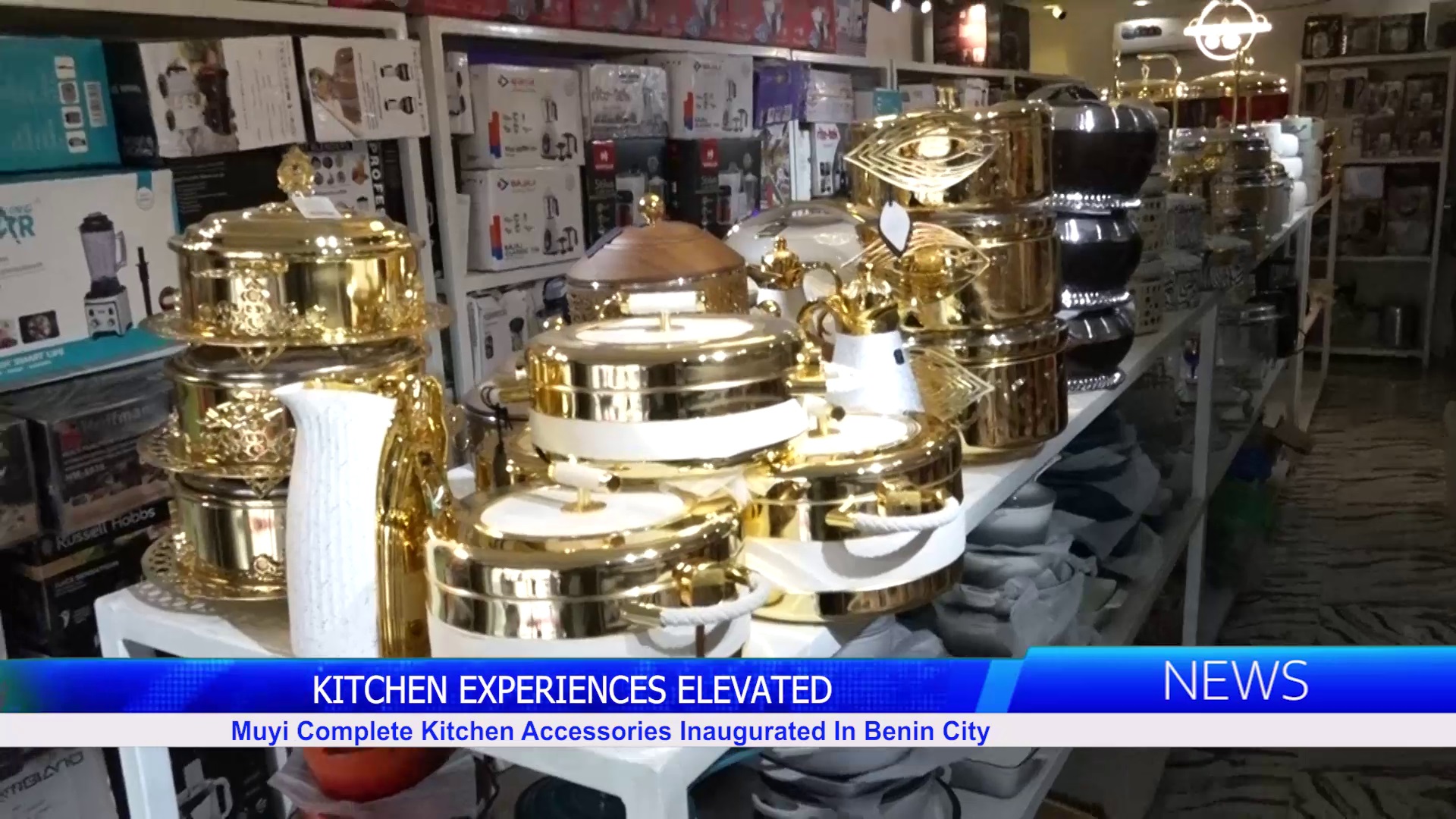 Muyi Complete Kitchen Accessories Inaugurated In Benin City