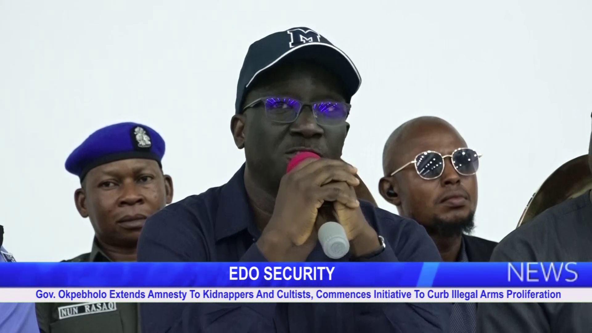 Gov. Okpebholo Extends Amnesty To Kidnappers And Cultists, Commences Initiative To Curb Illegal Arms Proliferation