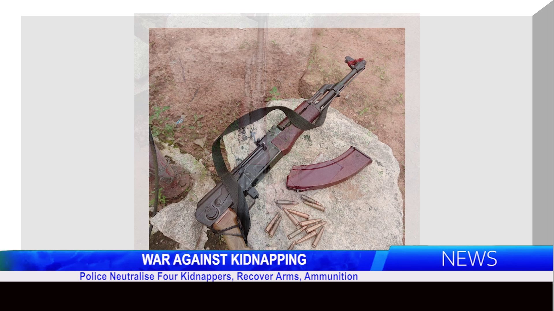 Police Neutralize Four Kidnappers, Recover Arms, Ammunition