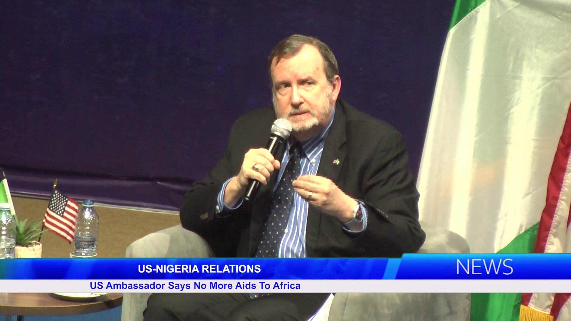 US-NIGERIA RELATIONS: US Ambassador Says No More Aids To Africa
