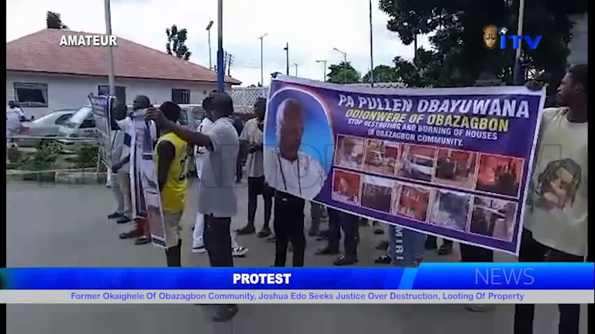 Former Okaighele Of Obazagbon Community, Joshua Edo Seeks Justice Over Destruction, Looting Of Property