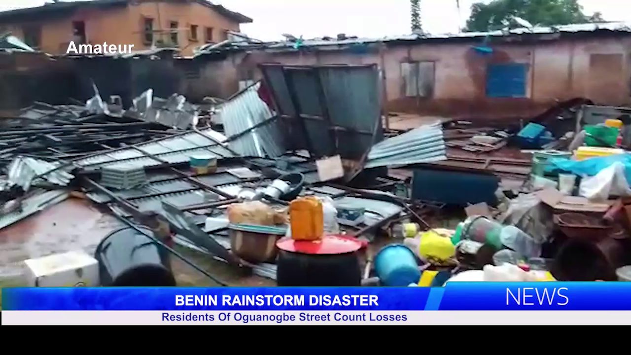 BENIN RAINSTORM DISASTER: Residents Of Oguanogbe Street Count Losses