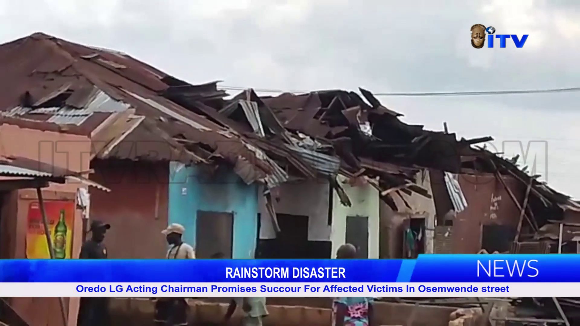 Oredo LG Acting Chairman Promises Succour For Affected Victims In Osemwende street