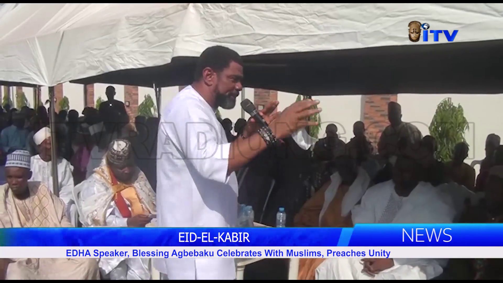 EID-EL-KABIR: EDHA Speaker, Blessing Agbebaku Celebrates With Muslims, Preaches Unity