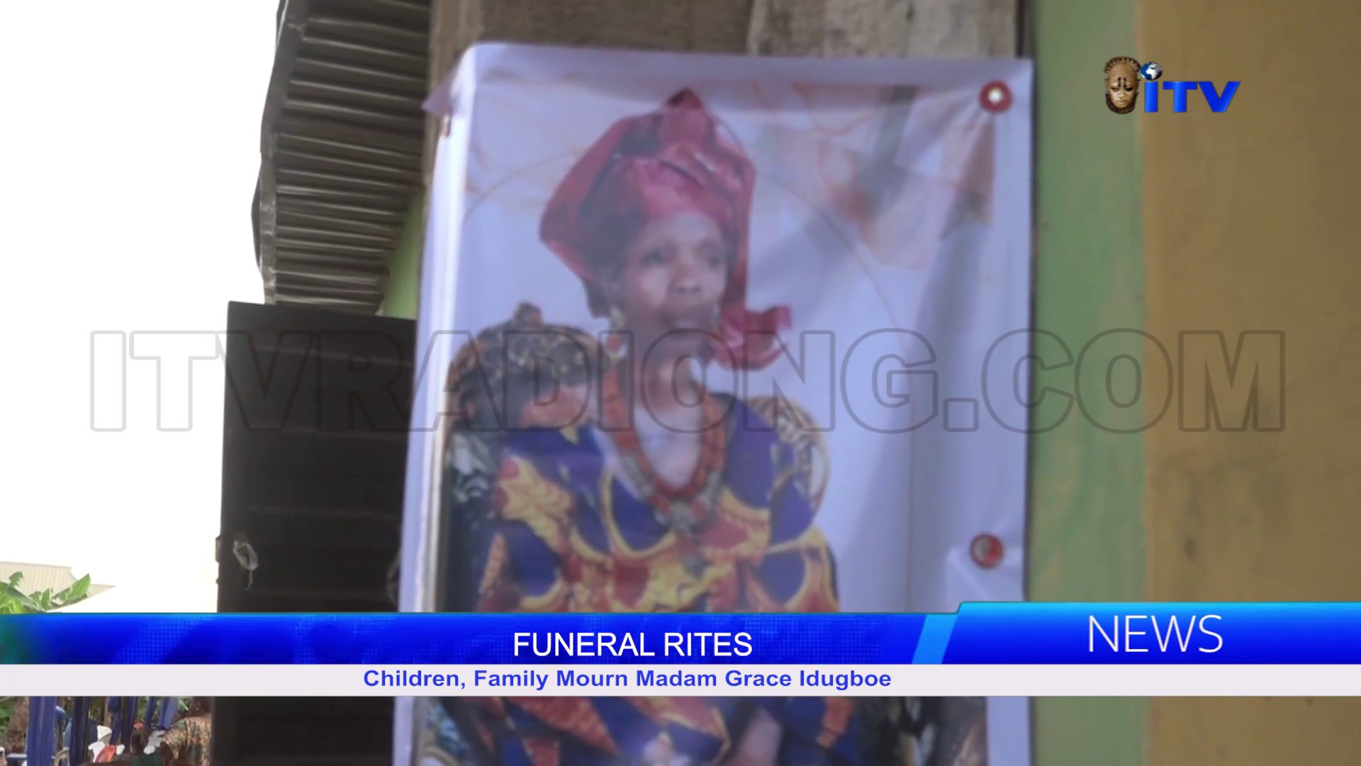 FUNERAL RITES: Children, Family Mourn Madam Grace Idugboe