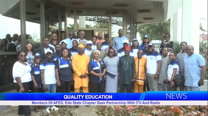 Members Of AFED, Edo State Chapter Seek Partnership With ITV And Radio