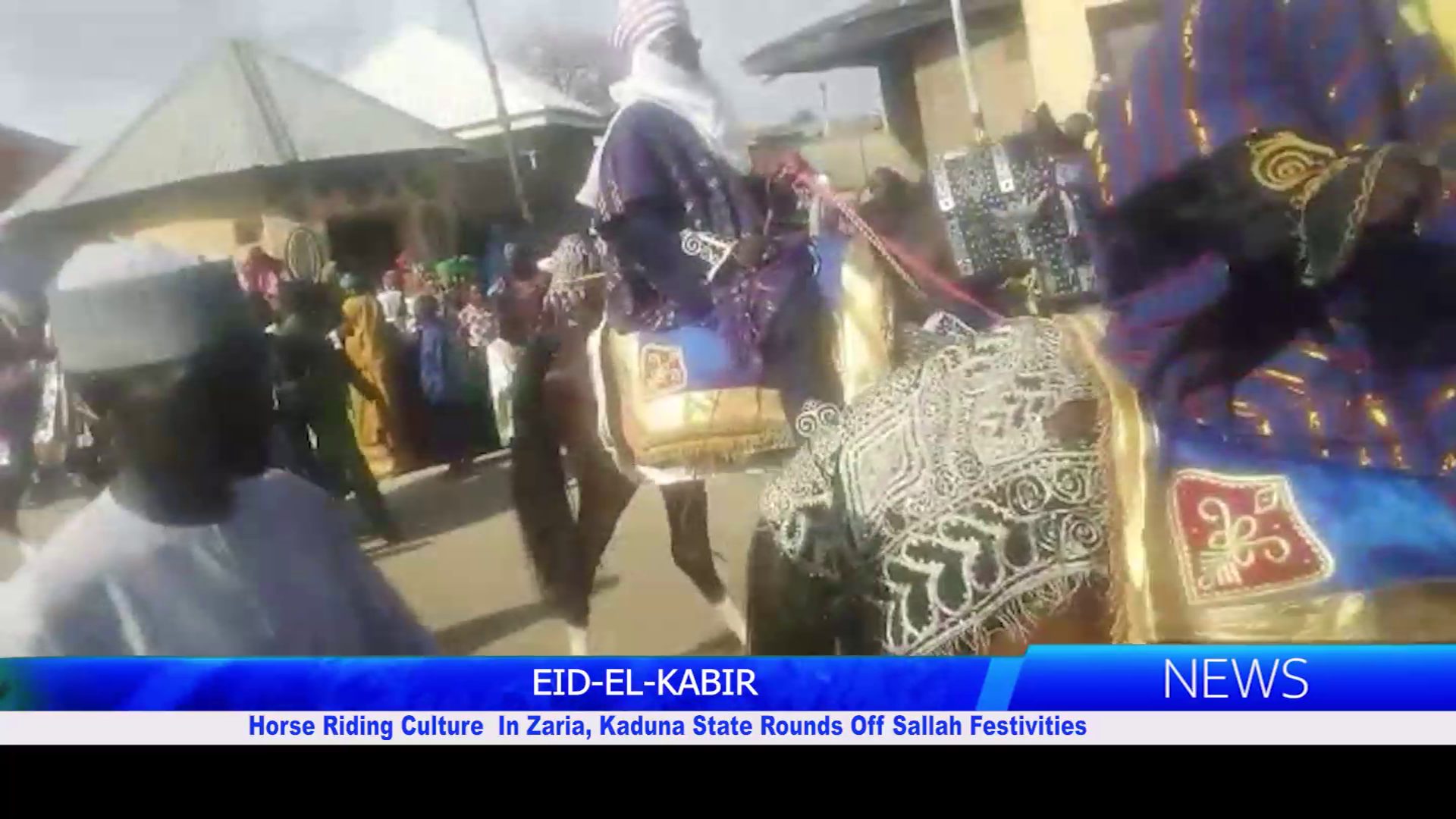 Horse Riding Culture In Zaria, Kaduna State Rounds Off Sallah Festivities