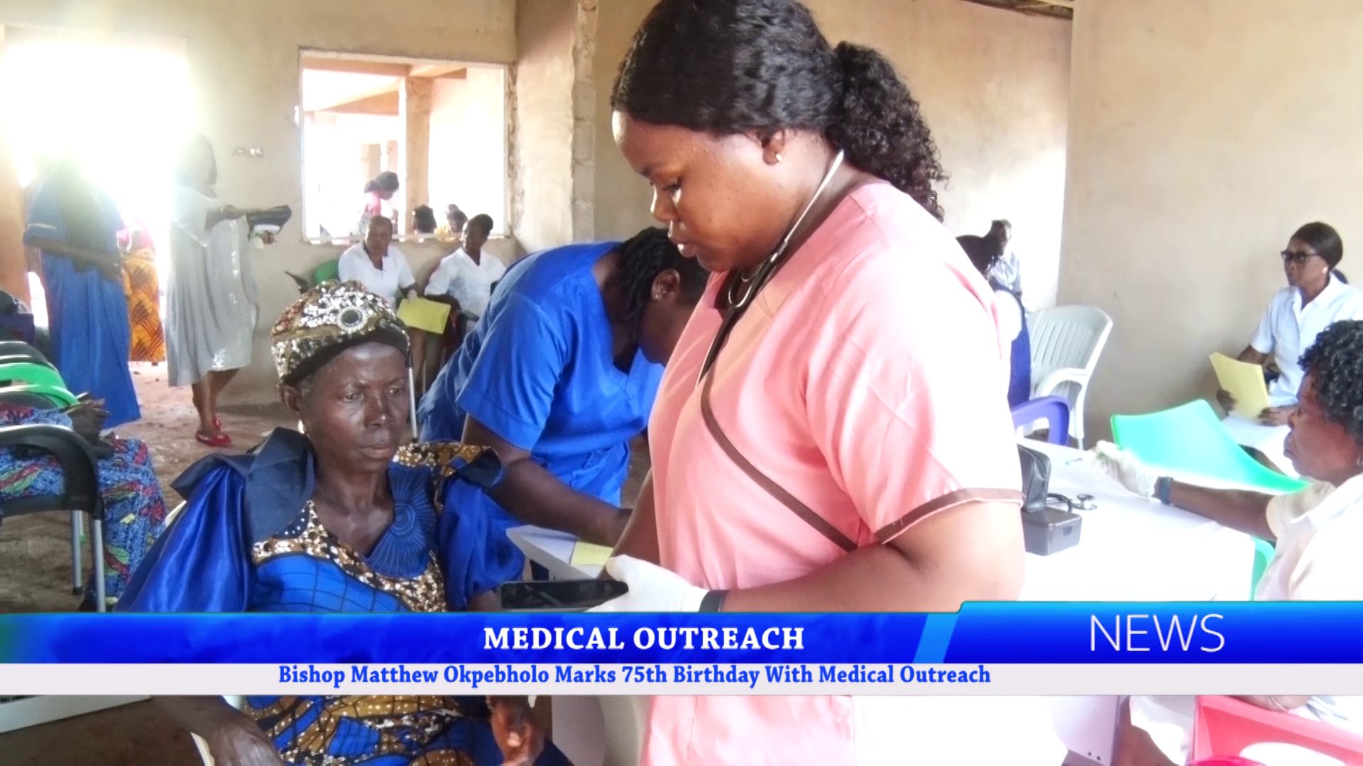 Bishop Matthew Okpebholo Marks 75th Birthday With Medical Outreach