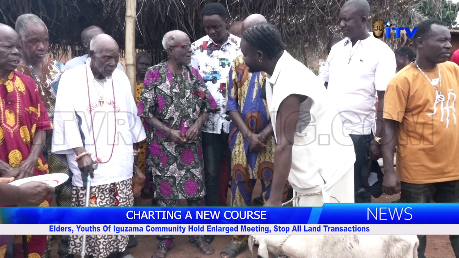 CHARTING A NEW COURSE: Elders, Youths Of Iguzama Community Hold Enlarged Meeting, Stop All Land Transactions
