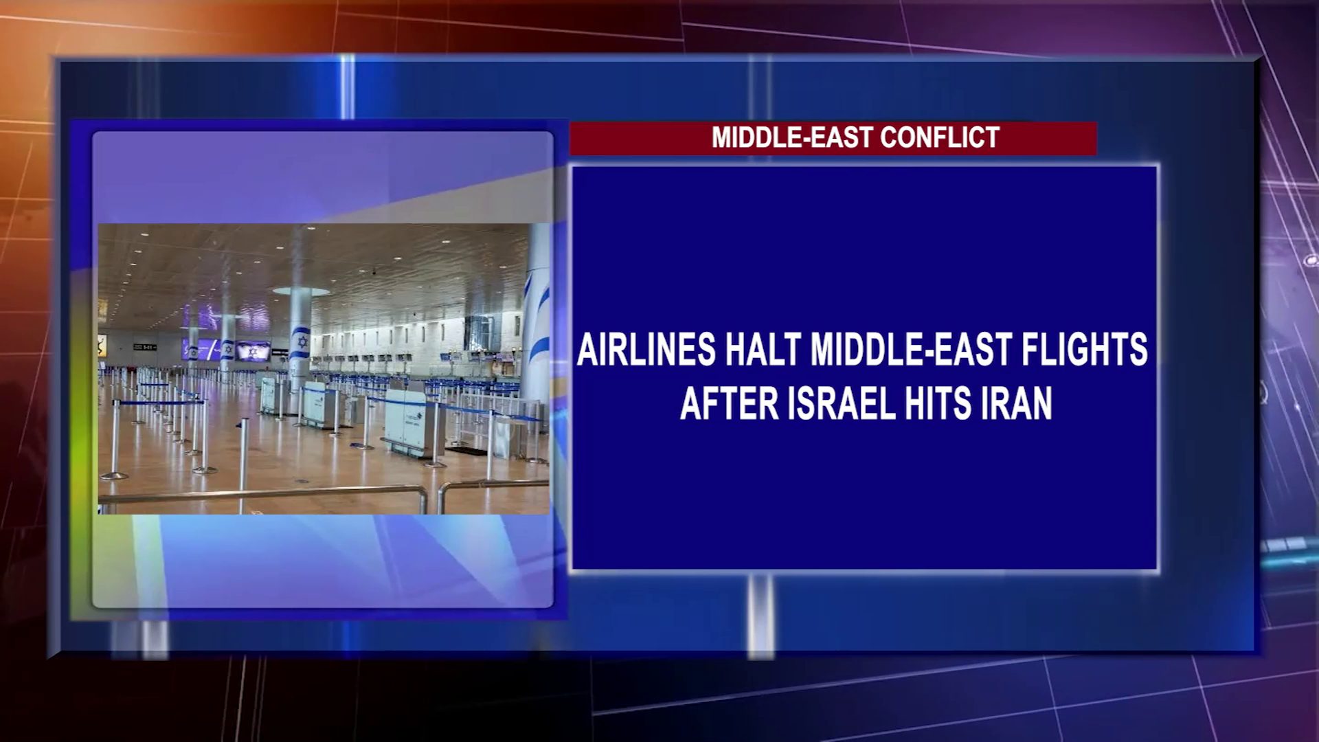 Airlines Halt Middle-East Flights After Israel Hits Iran