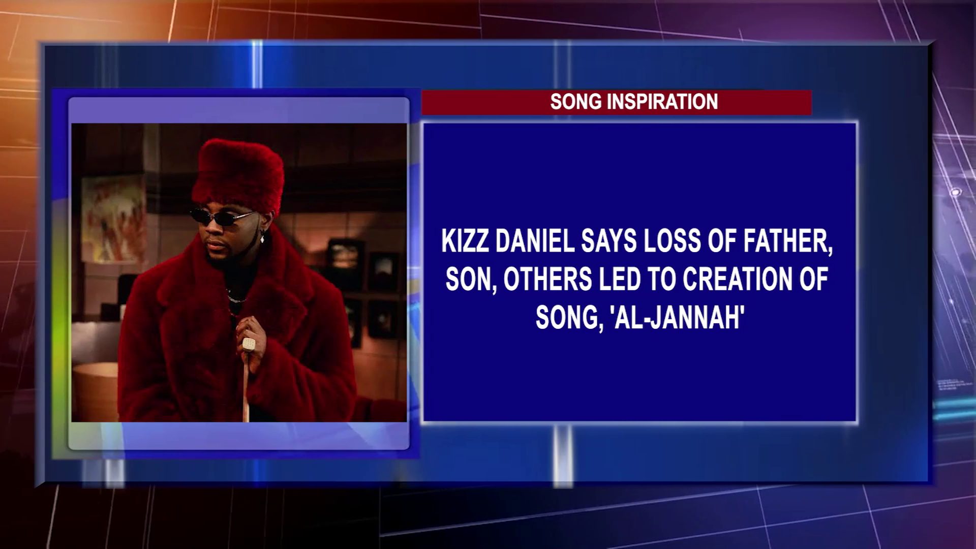 Kizz Daniel Says Loss Of Father, Son, Others Led To Creation Of Song, ‘Al-Jannah’