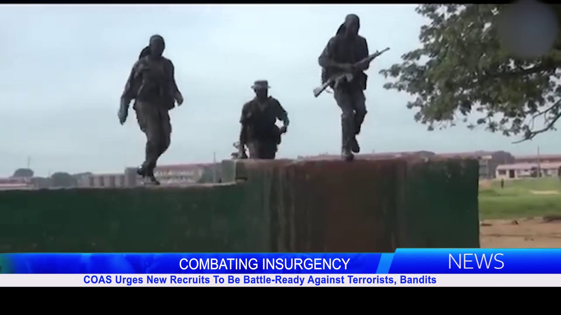 CAMBATING INSURGENCY: COAS Urges New Recruits To Be Battle-Ready Against Terrorists, Bandits