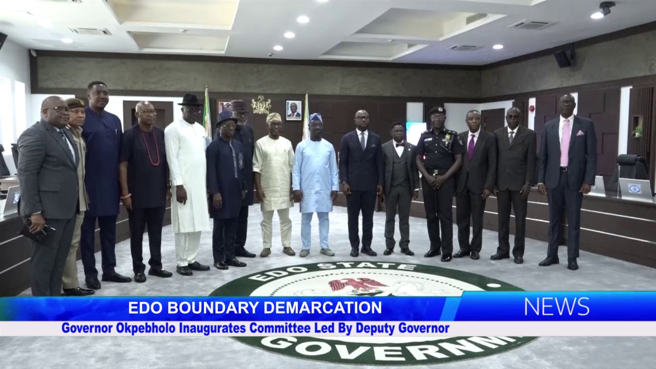 Governor Okpebholo Inaugurates Committee Led By Deputy Governor