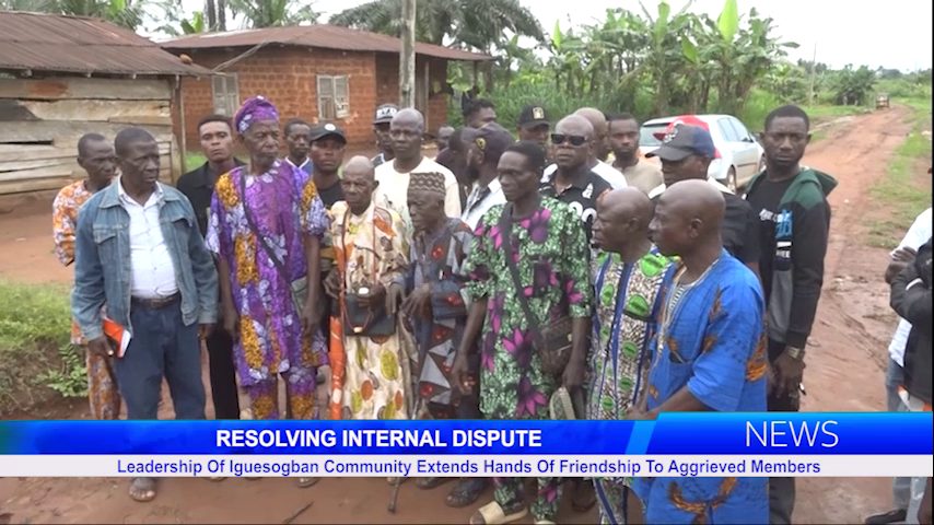 Leadership Of Iguesogban Community Extends Hands Of Friendship To Aggrieved Members