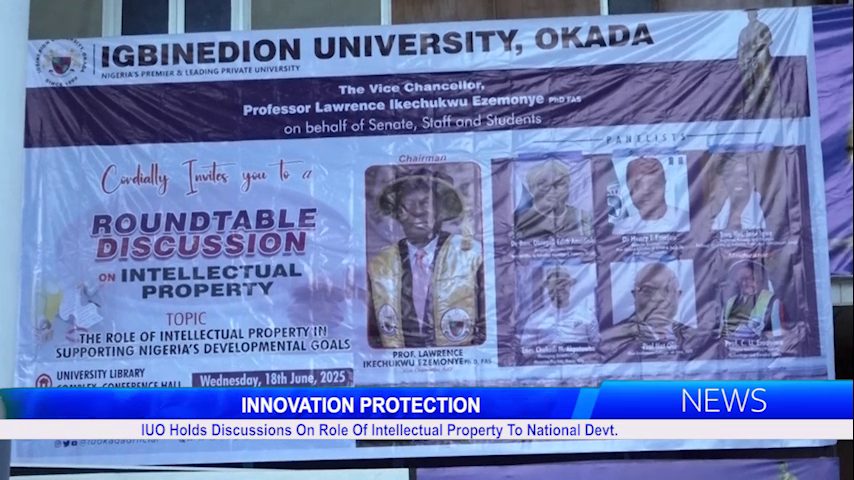 IUO Holds Discussions On Role Of Intellectual Property To National Devt.