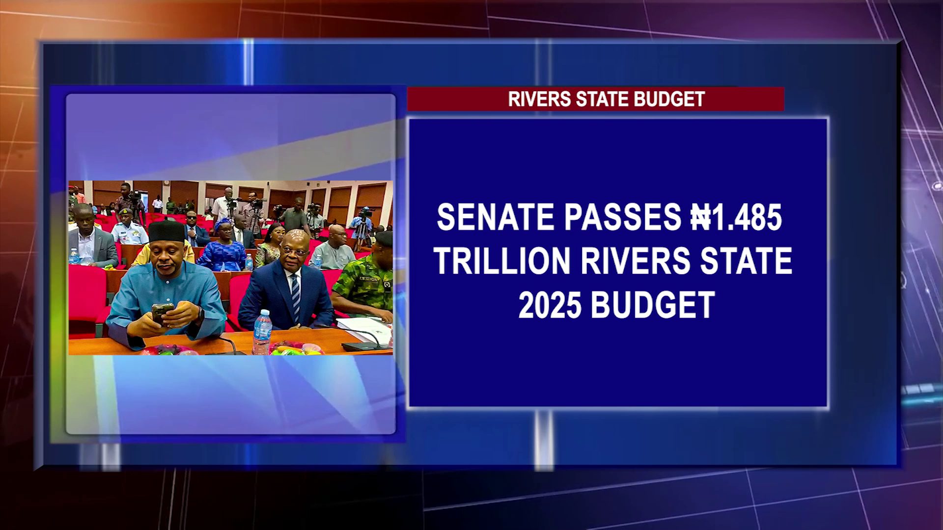 Senate Passes ₦1.485 Trillion Rivers State 2025 Budget