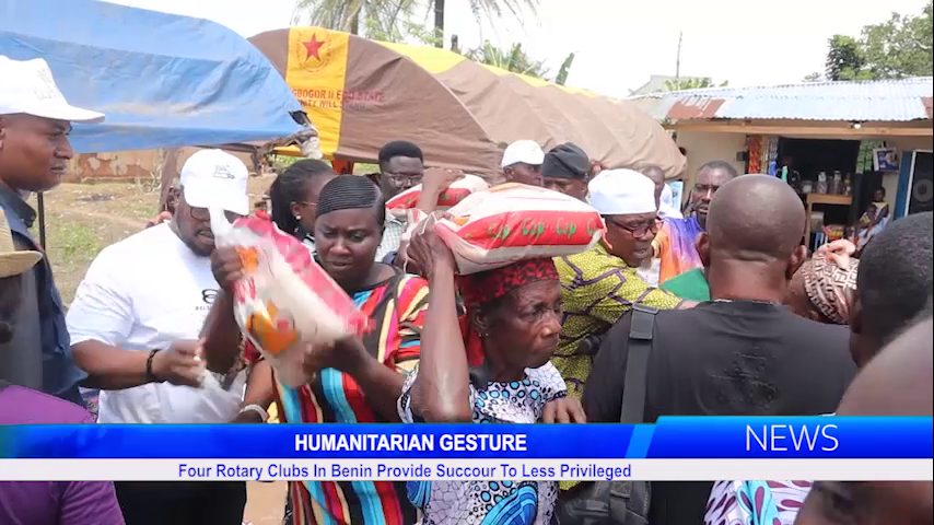 Four Rotary Clubs In Benin Provide Succour To Less Privileged
