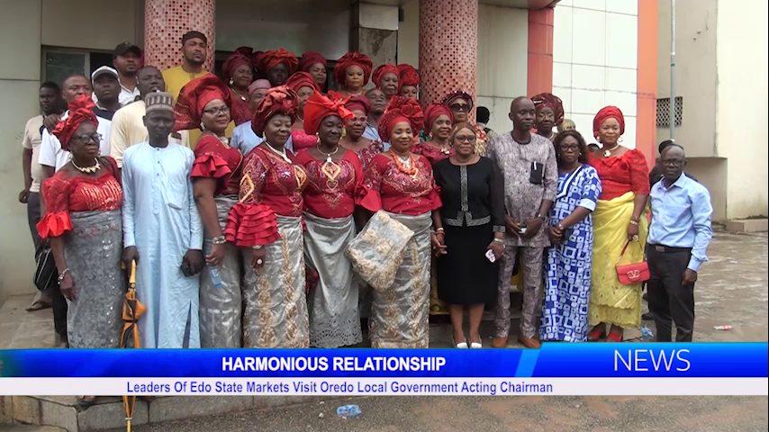 Leaders Of Edo State Markets Visit Oredo Local Government Acting Chairman