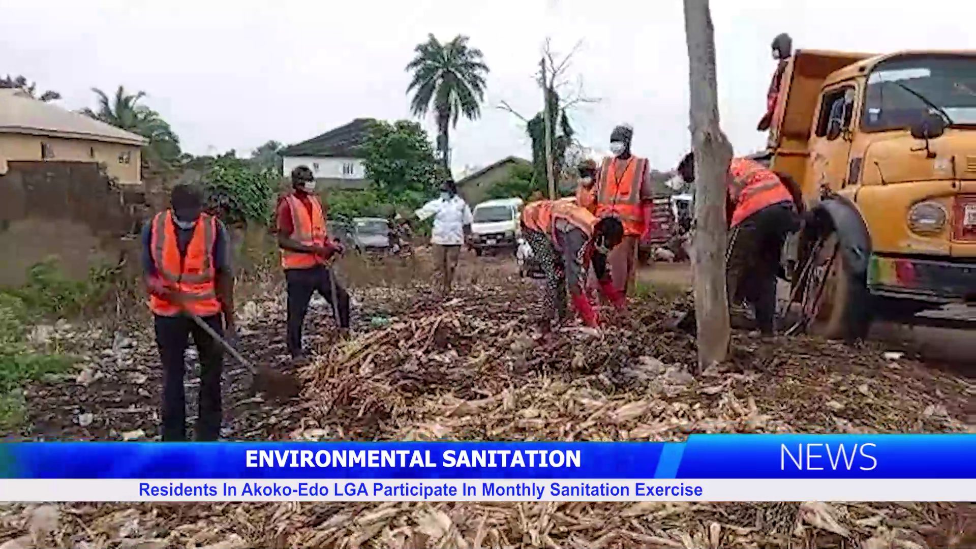 Residents In Akoko-Edo LGA Participate In Monthly Sanitation Exercise