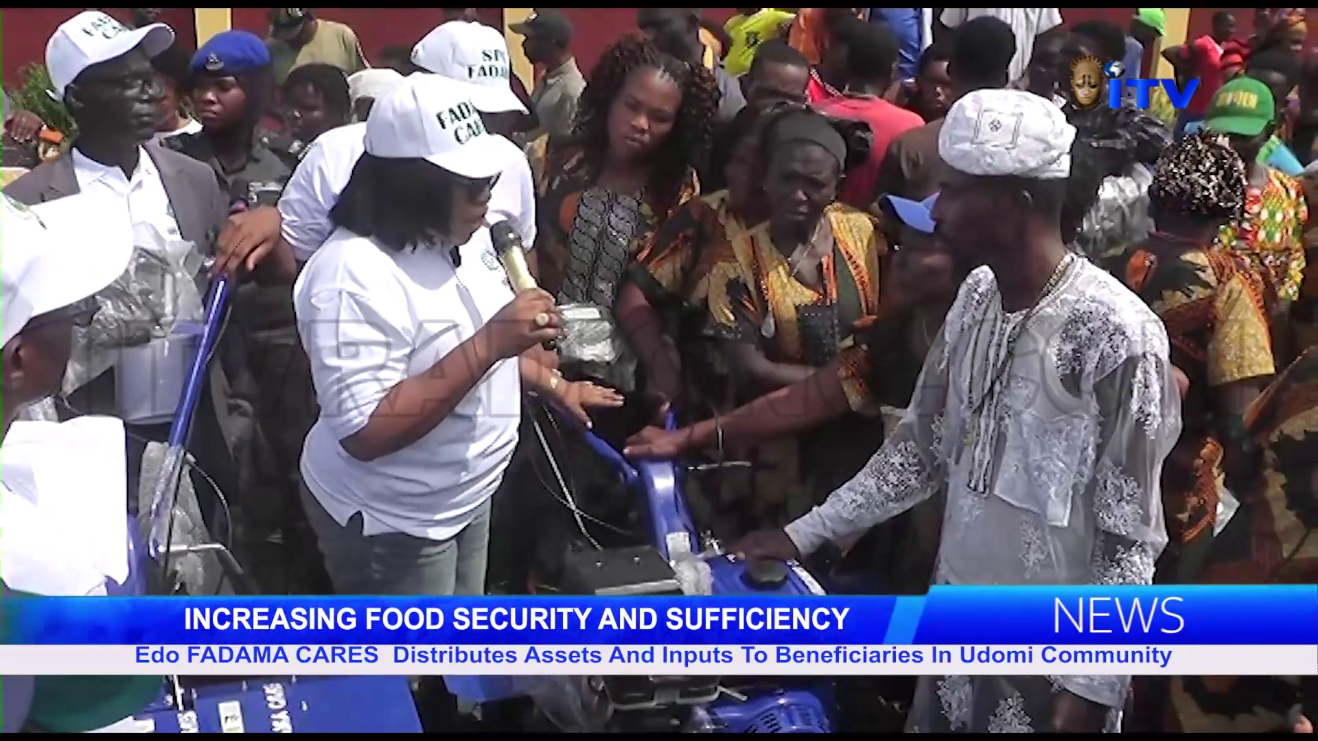 ‎Edo FADAMA CARES Distributes Assets And Inputs To Beneficiaries In Udomi Community