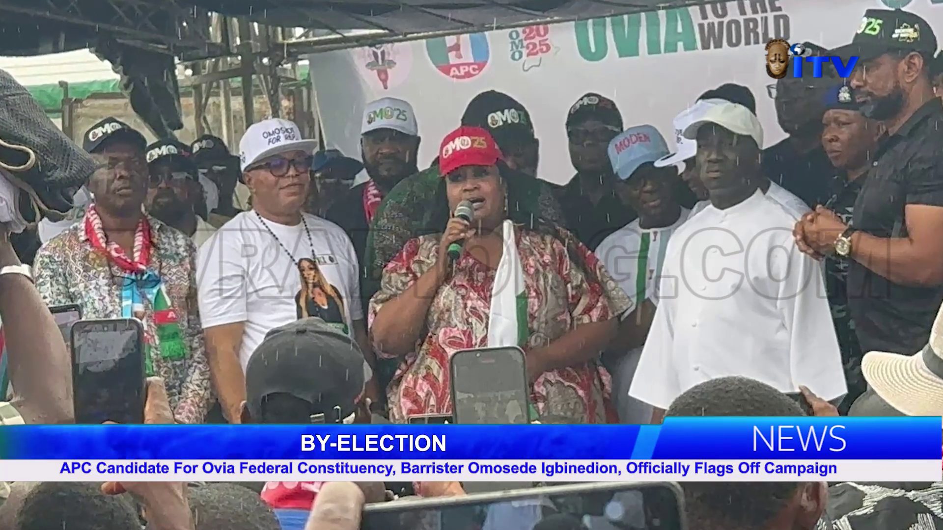APC Candidate For Ovia Federal Constituency, Barrister Omosede Igbinedion, Officially Flags Off Campaign