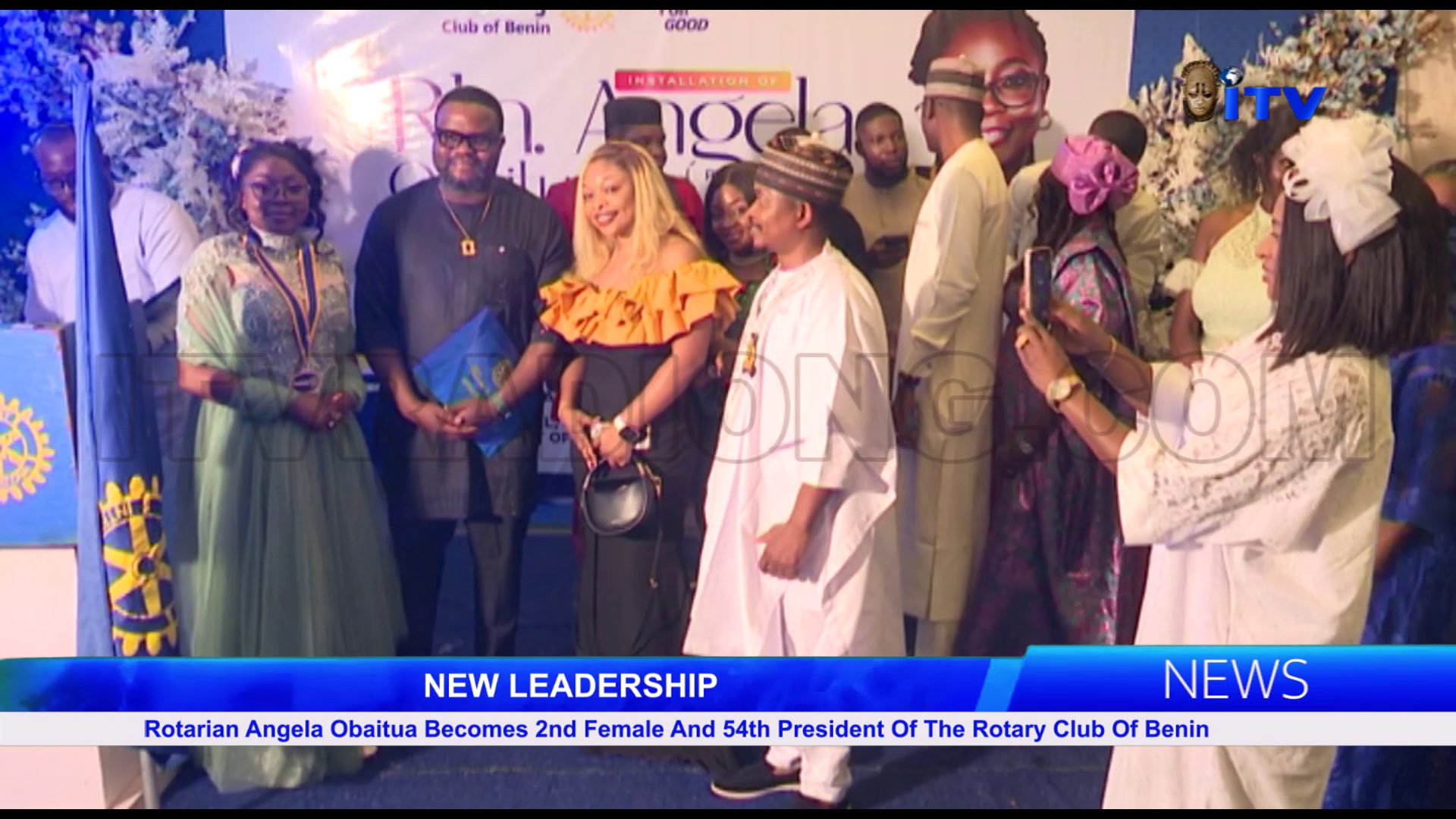 Rotarian Angela Obaitua Becomes 2nd Female And 54th President Of The Rotary Club Of Benin