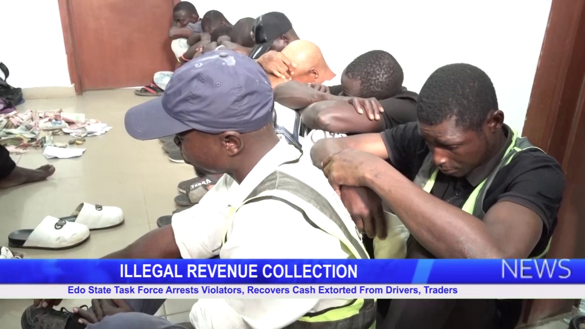 Edo State Task Force Arrests Violators, Recovers Cash Extorted From Drivers, Traders
