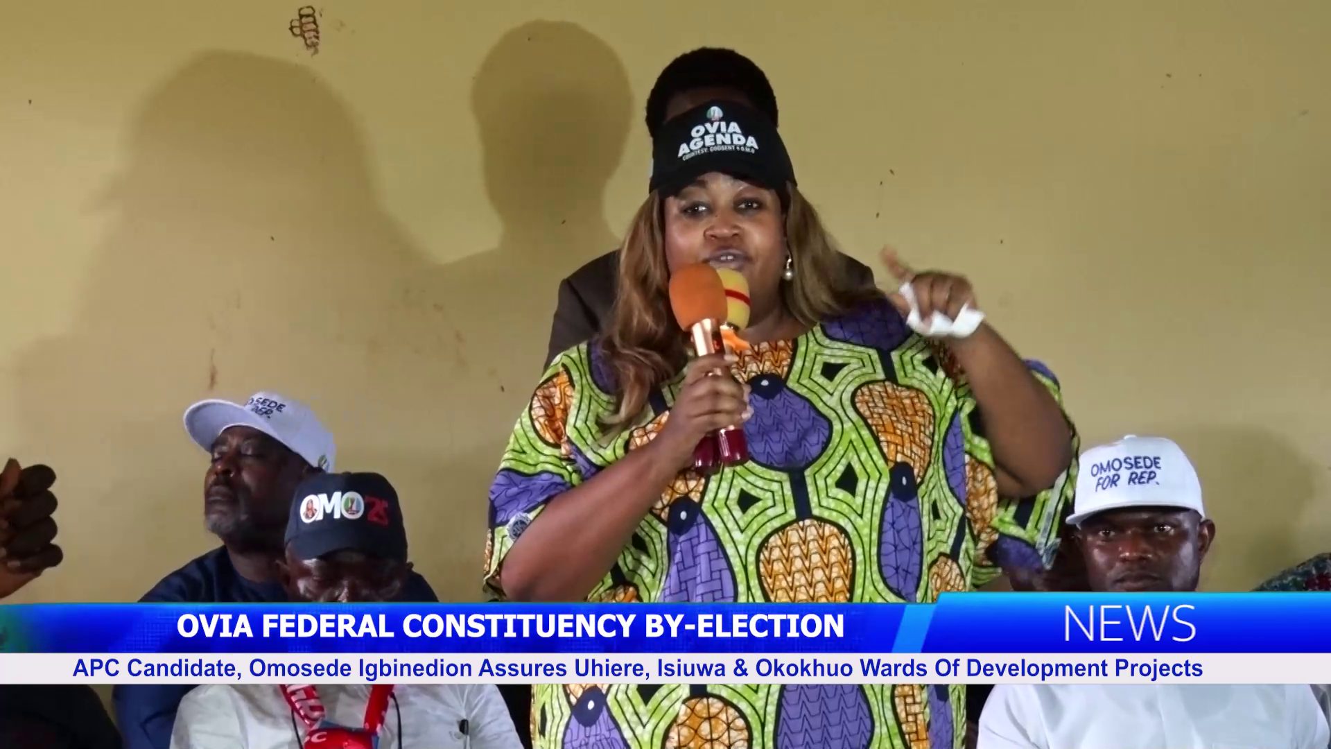 APC Candidate, Omosede Igbinedion Assures Uhiere, Isiuwa & Okokhuo Wards Of Development Projects