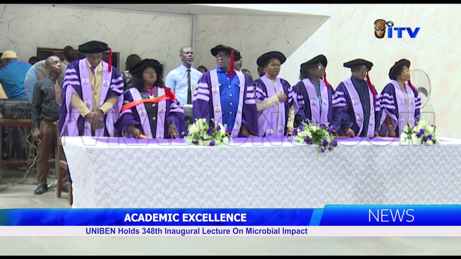 ACADEMIC EXCELLENCE: UNIBEN Holds 348th Inaugural Lecture On Microbial Impact