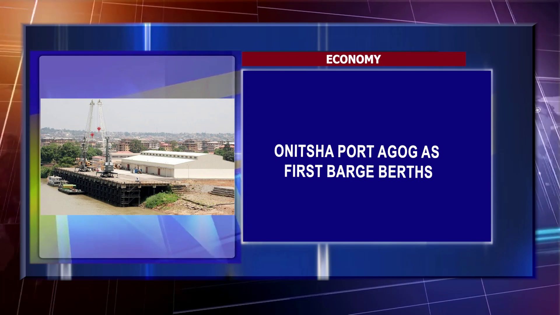 Onitsha Port Agog As First Barge Berths