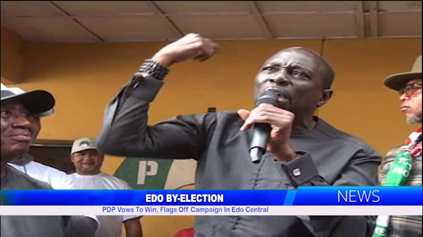 EDO BY-ELECTION: PDP Vows To Win, Flags Off Campaign In Edo Central