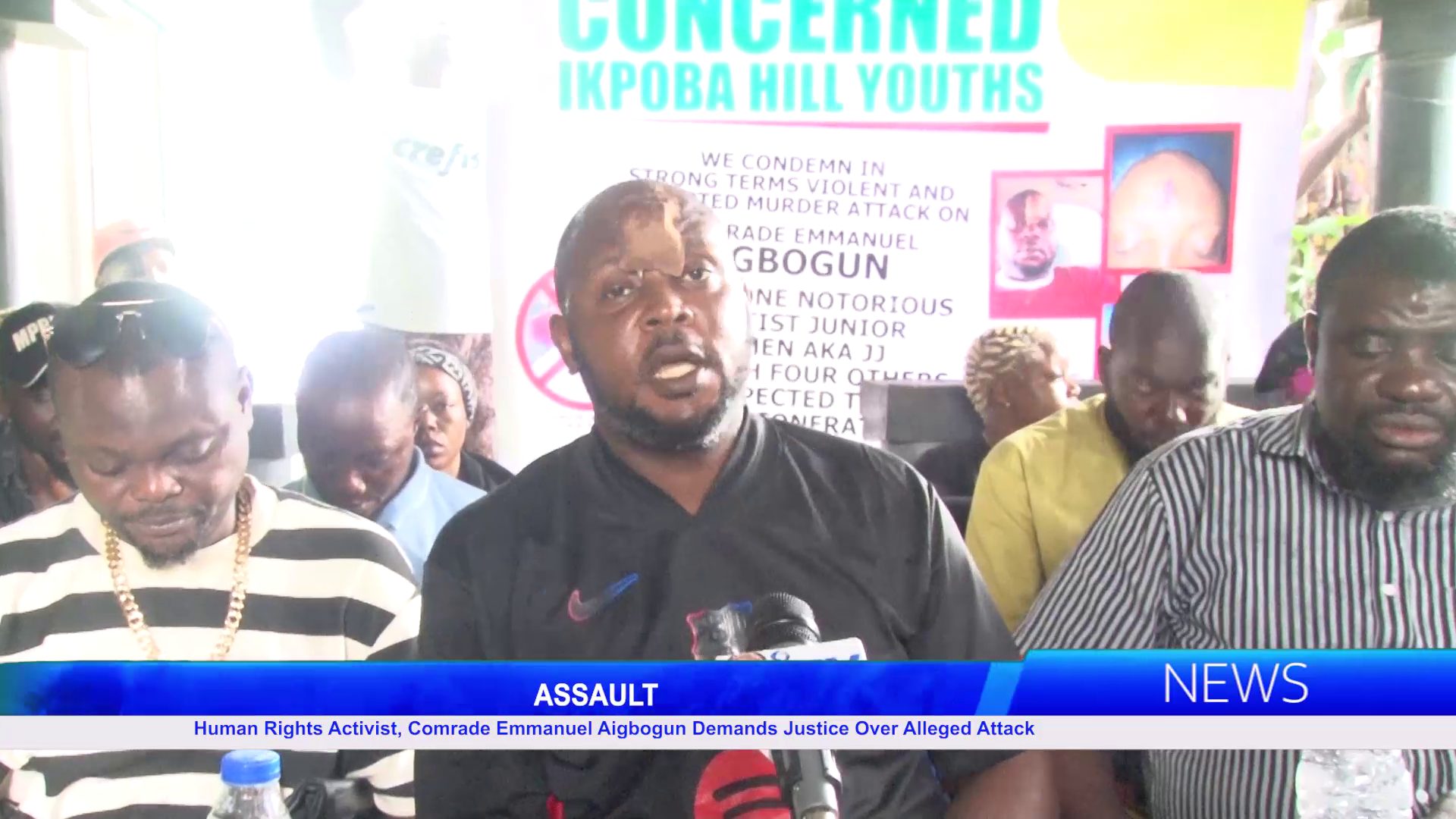 Human Rights Activist, Comrade Emmanuel Aigbogun Demands Justice Over Alleged Attack