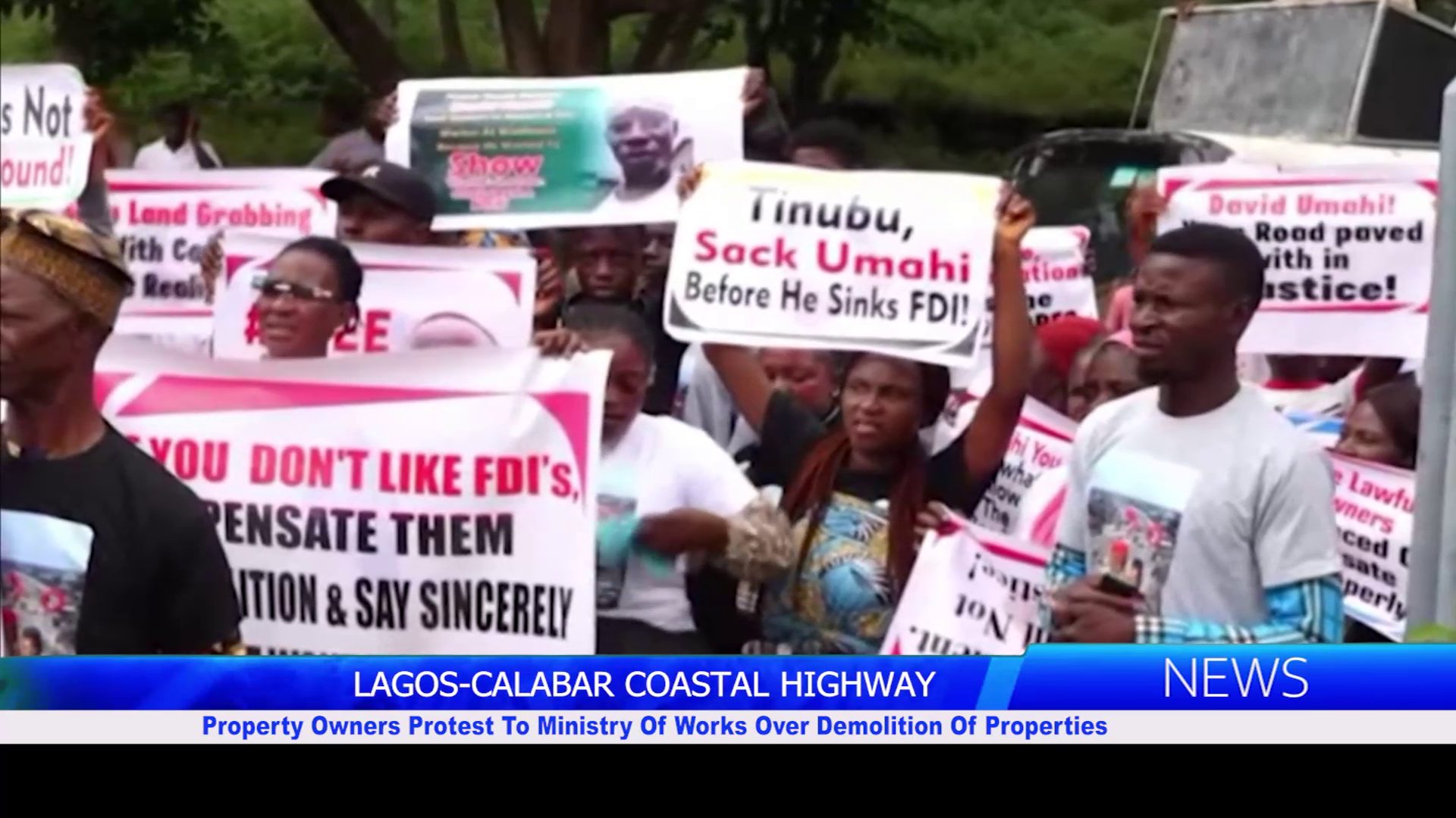 Property Owners Protest To Ministry Of Works Over Demolition Of Properties