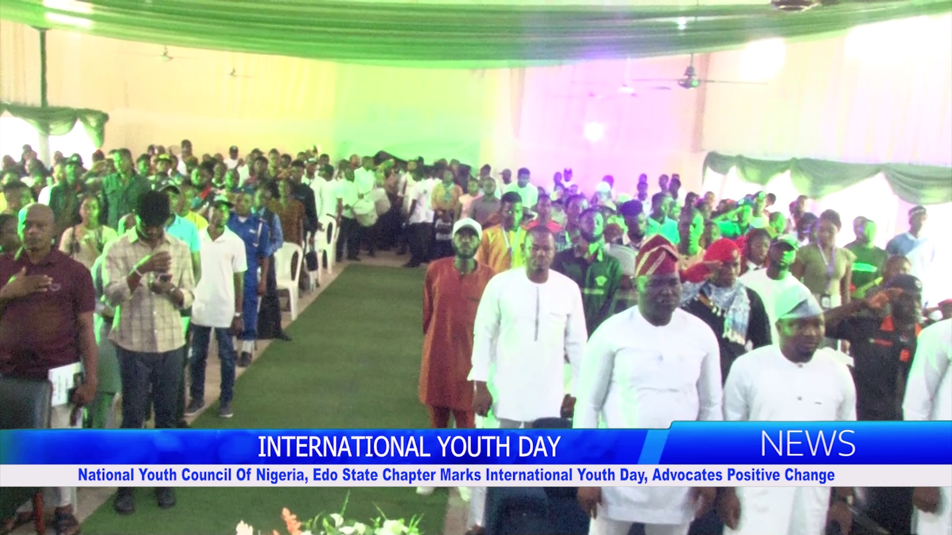 National Youth Council Of Nigeria, Edo State Chapter, Marks International Youth Day, Advocates Positive Change