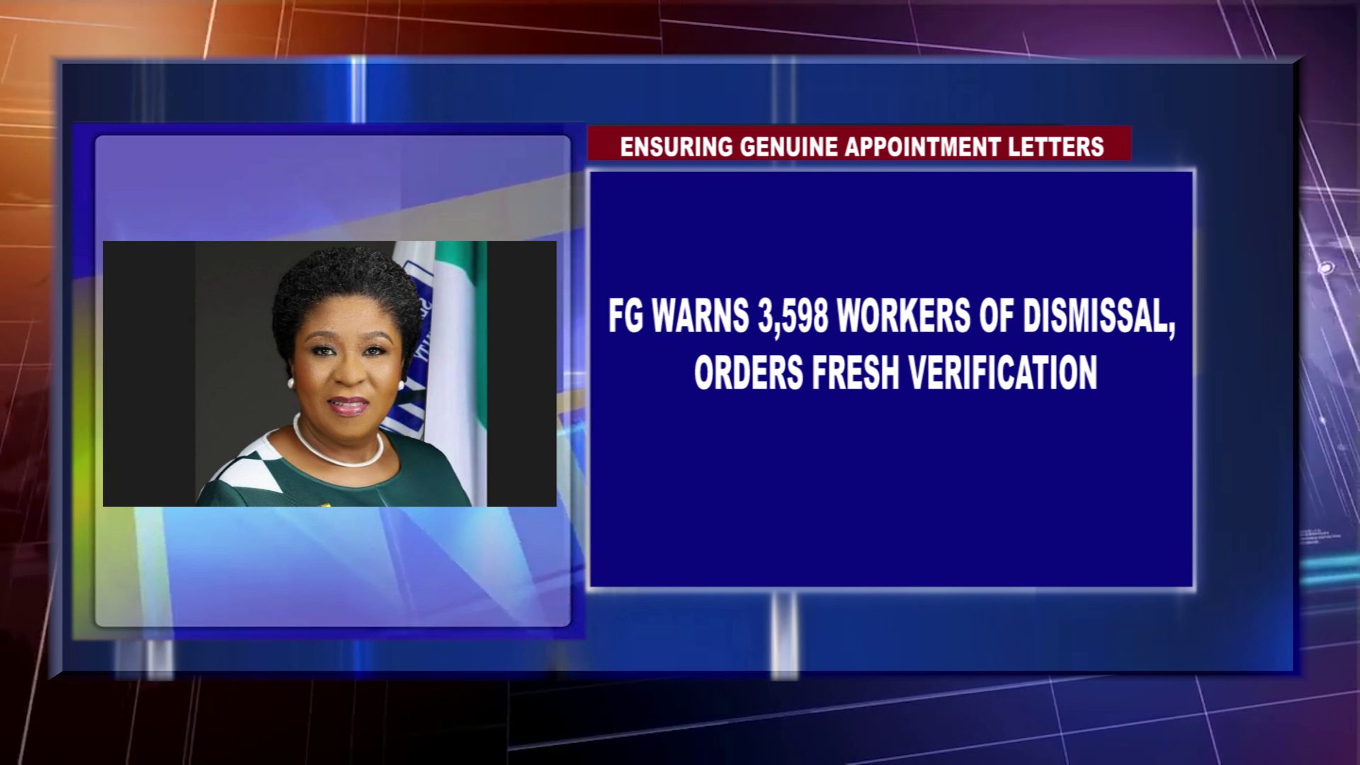 FG Warns 3,598 Workers Of Dismissal, Orders Fresh Verification