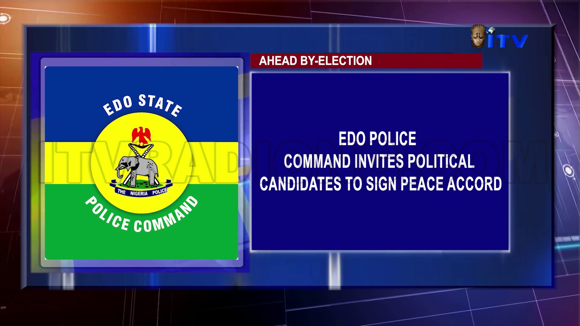 Ahead By-Election: Edo Police Command Invites Political Candidates To Sign Peace Accord