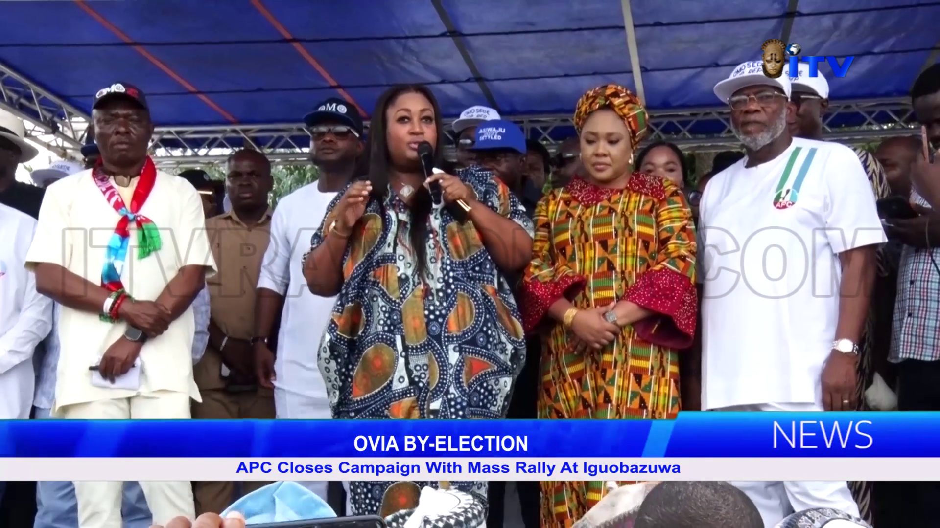 OVIA BY-ELECTION: APC Closes Campaign With Mass Rally At Iguobazuwa