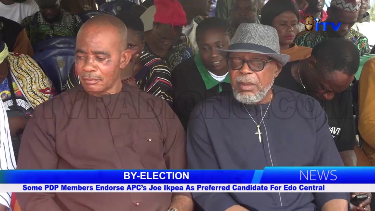BY-ELECTION: Some PDP Members Endorse APC’s Joe Ikpea As Preferred Candidate For Edo Central