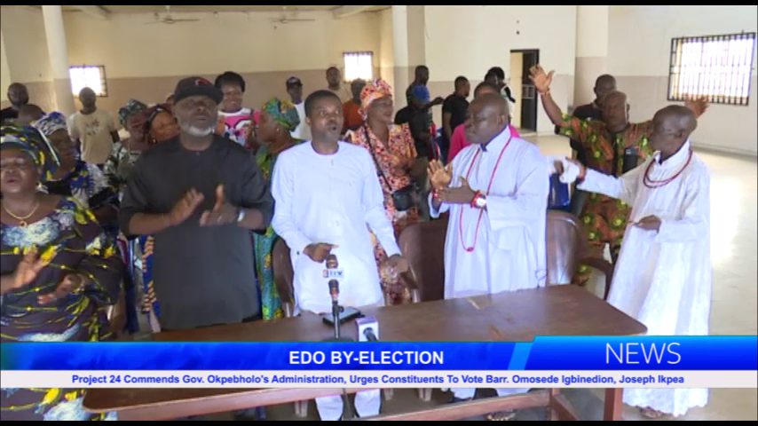 Project 24 Commends Gov. Okpebholo’s Administration, Urges Constituents To Vote Barr. Omosede Igbinedion, Joseph Ikpea