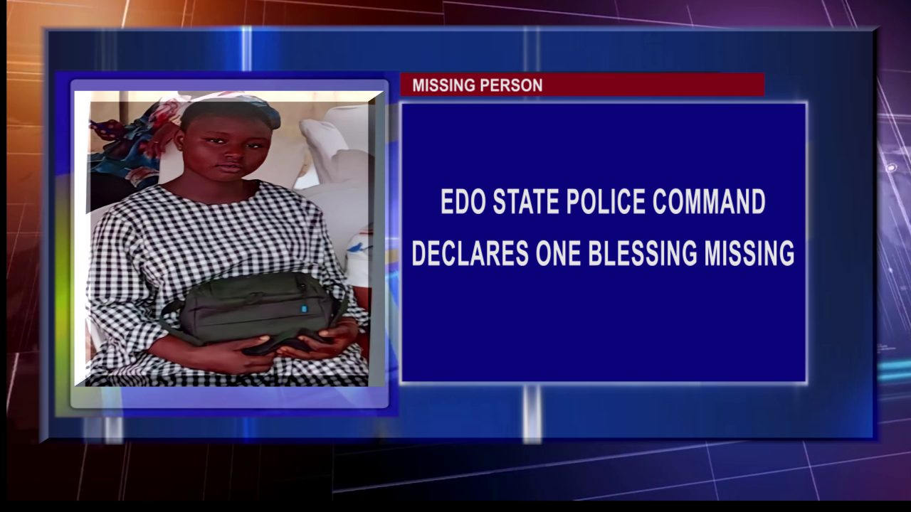 ‎Edo State Police Command Declares One Blessing Missing