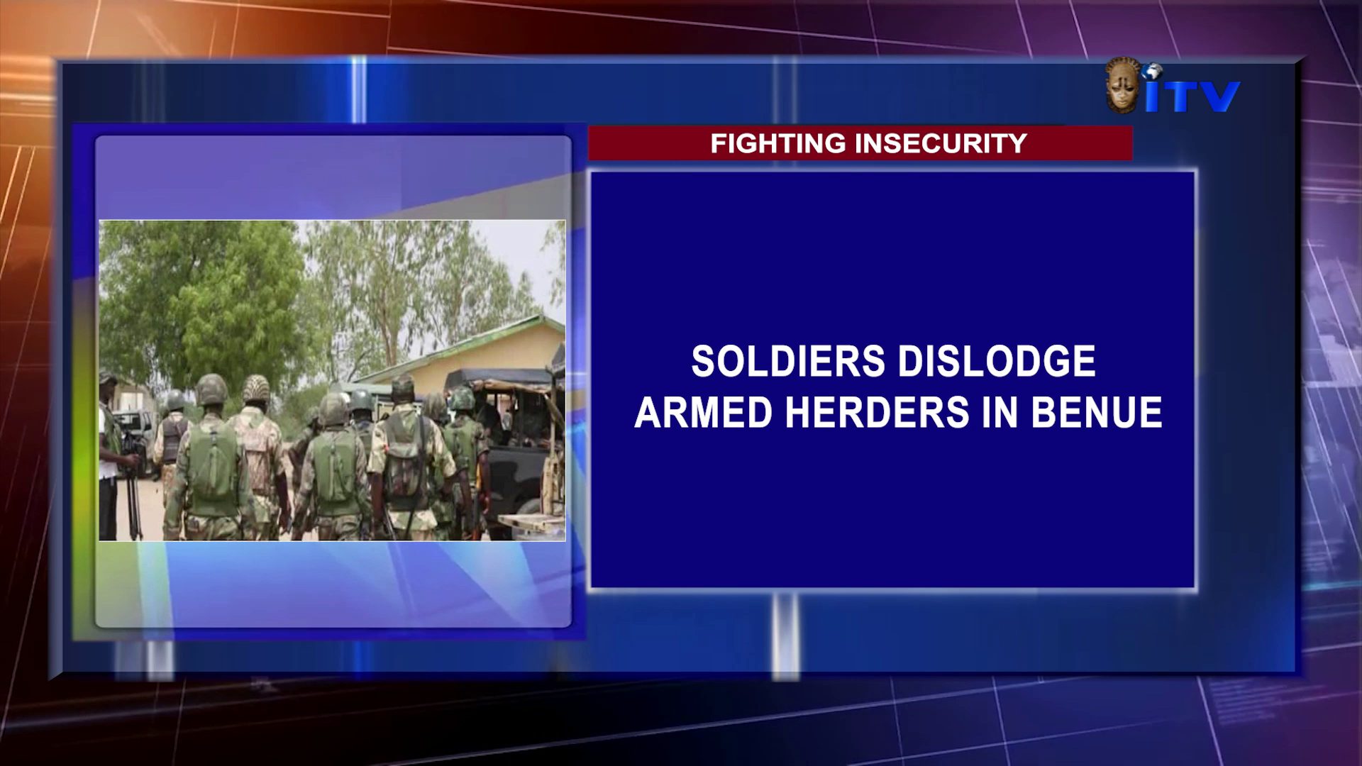 Fighting Insecurity: Soldiers Dislodge Armed Herders In Benue