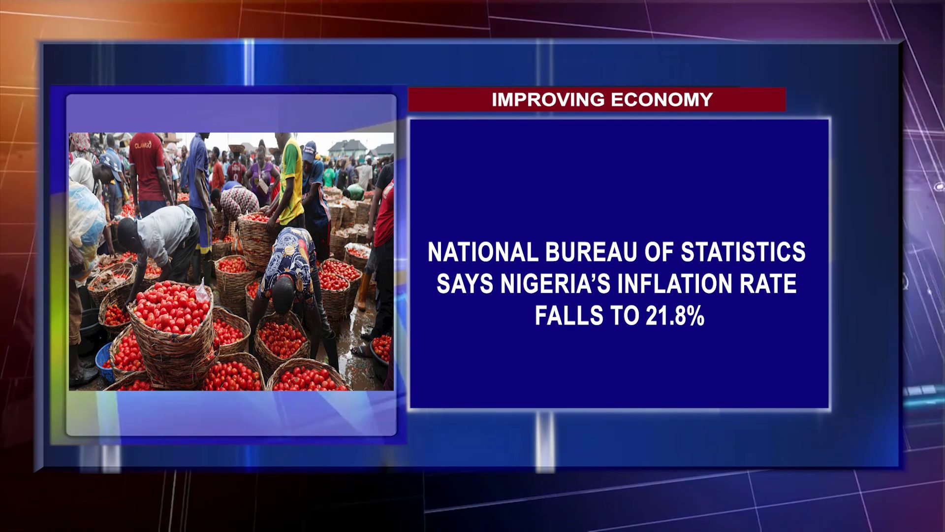 National Bureau Of Statistics Says Nigeria’s Inflation Rate Falls To 21.8%