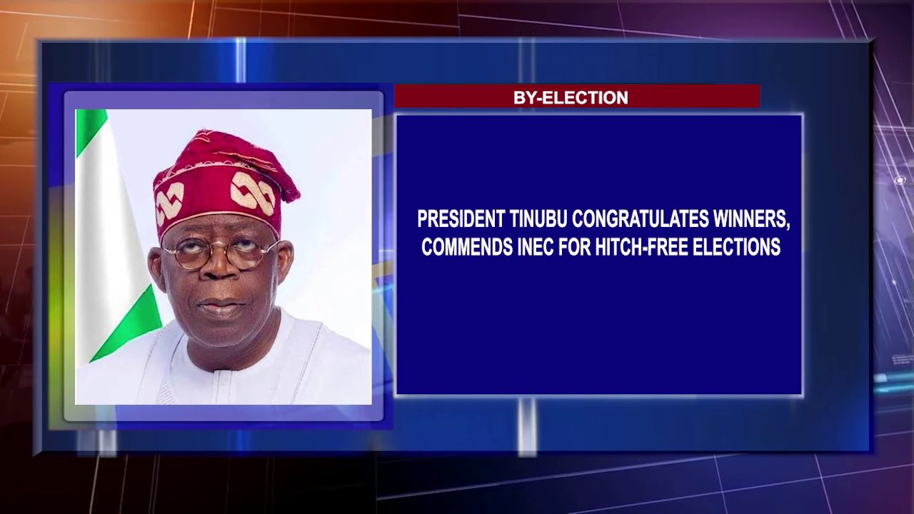 BY-ELECTION: President Tinubu Congratulates Winners, Commends INEC for Hitch-Free Elections