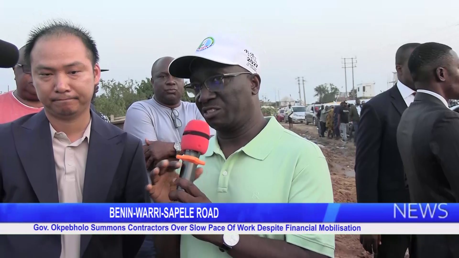 Gov. Okpebholo Summons Contractors Over Slow Pace Of Work Despite Financial Mobilisation