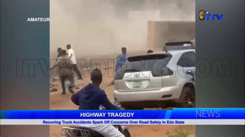 Highway Tragedy: Recurring Truck Accidents Spark Off Concerns Over Road Safety In Edo State